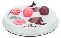 Trixie cat activity flip board bes / roze / lichtgrijs