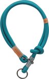 Trixie halsband hond be nordic halfslip petrol / lichtgrijs