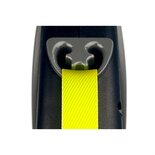 Flexi rollijn giant tape neon zwart / geel