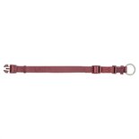 Trixie halsband hond premium sangria rood