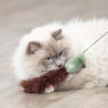 Trixie kattenhengel muis kunststof / pluche