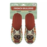 Pantoffel french bulldog franse bulldog oranje