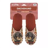 Pantoffel dachshund teckel oranje