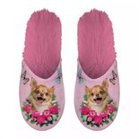 Pantoffel chihuahua roze