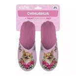 Pantoffel chihuahua roze