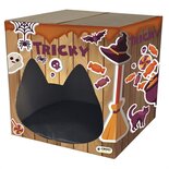 Croci kattenhuis krabhuis halloween tricky hole