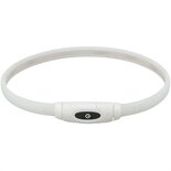 Trixie lichtgevende halsband hond usb siliconen oplaadbaar meerkleurig