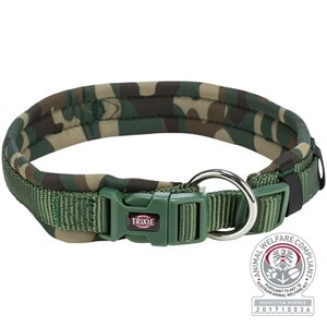 Trixie halsband hond mimetico extra breed met neopreen camouflage