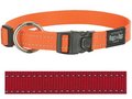 Rogz for dogs fanbelt halsband rood