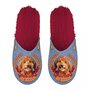 Pantoffel labradoodle lila / rood