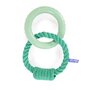 Battersea ring rubber / touw groen