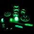 Chuckit max glow ultra squeekerbal groen_