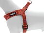 Morso mini hondentuig verstelbaar gerecycled urban lizard rood_