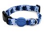 Morso halsband hond gerecycled splash blauw_