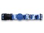 Morso halsband hond gerecycled splash blauw_