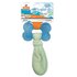 Nylabone puppy freezer bone with wash cloth pindakaassmaak_