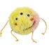 Trixie monster pluche met catnip oranje / geel_