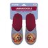 Pantoffel labradoodle lila / rood_