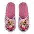 Pantoffel chihuahua roze_