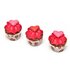 The barking bakery i woof you valentine mini iced woofins trio assorti_